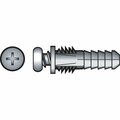 Aceds 4-6 in. Ribbed Anchor with Screw, 6PK 5333992